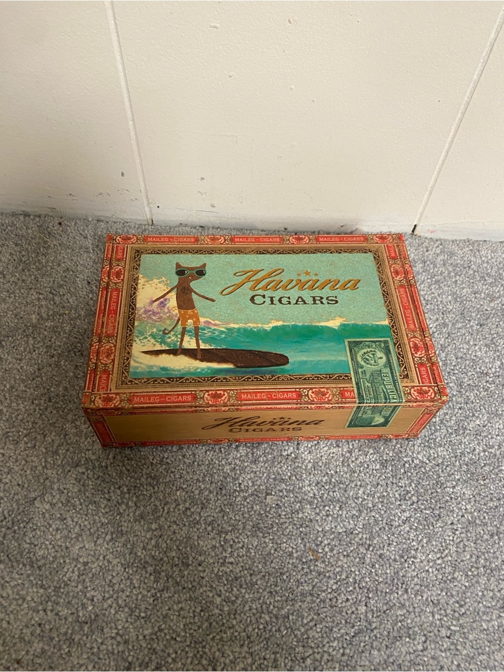 Maileg mum and dad mice box only